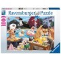 Puzzle Catei La Piscina, 1000 Piese Ravensburger - 2